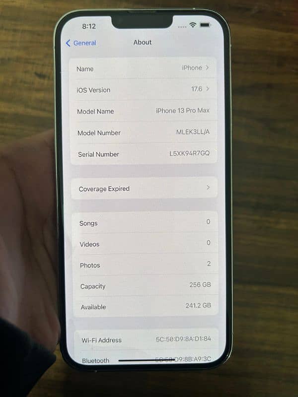 iphone 13 pro max 256gb Non pta 6