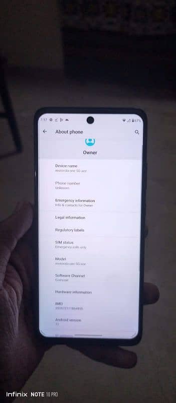 Motorola one 5g ace 6