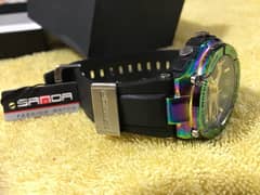 Sanda multi titanium color steel watch 0