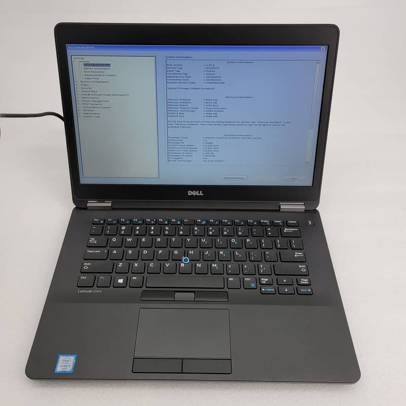 Dell Latitude 7470 i5 6th Generation | fresh stock 1