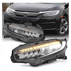 Honda Civic 2017 To 2021 model LED Janion Headlights Available