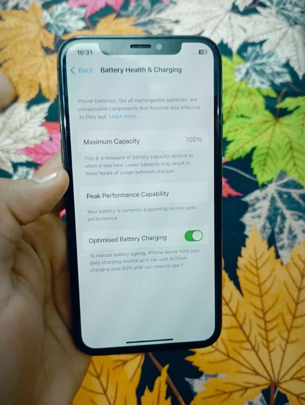 Iphone X 64 GB PTA Approved 7