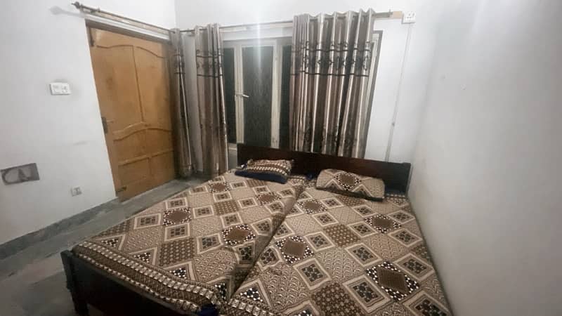 Furnished Room with attached bathroom available in Sector I-8/3 3