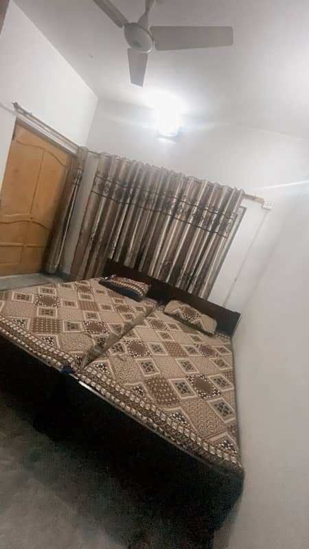 Furnished Room with attached bathroom available in Sector I-8/3 5