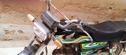 Honda cd 70 2023 June Karachi number Genuine Bike 03160787090