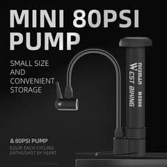 WEST BIKING Bicycle Floor Pump