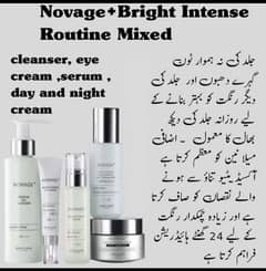 Novage+ intense bright facial set