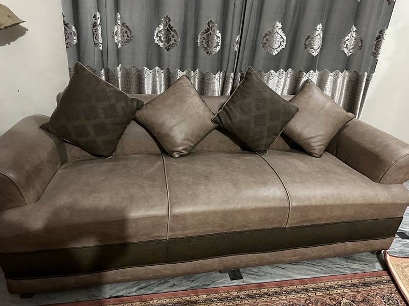 5 seater leather sofa for drawing room 4