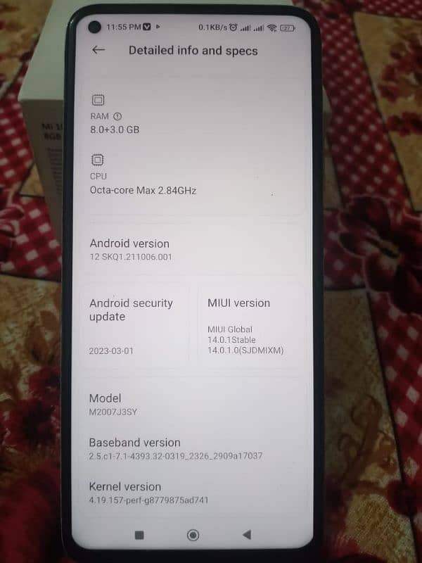 Xiaomi Mi 10T 5G 8/128Gb Pubg graphic 90FPS Supported. 4