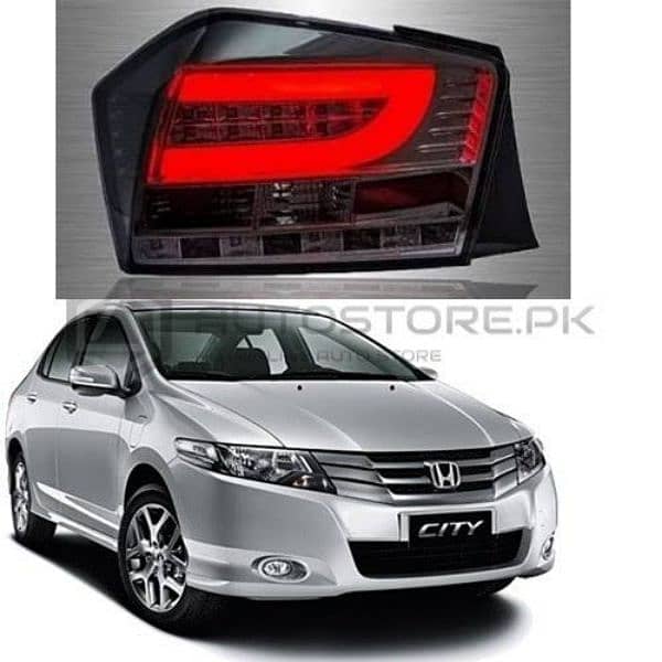 Sports Headlights Backlights Available All Pakistan and japanese model 12