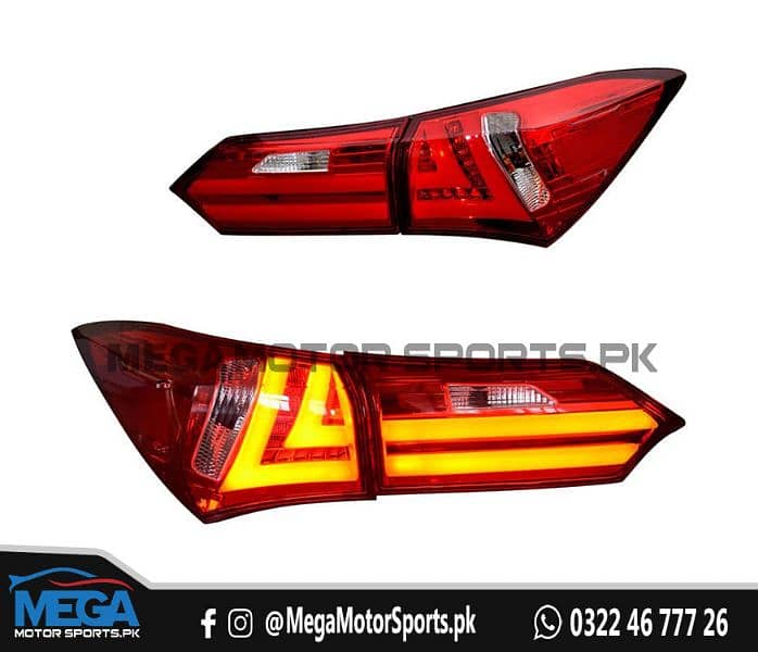 Sports Headlights Backlights Available All Pakistan and japanese model 13