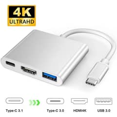 3.1 Type C to HDMI Adapter with 4K Thumderbolt 3 to HDMI Adapter