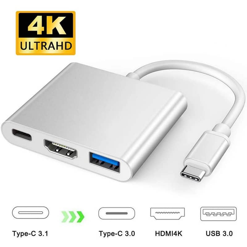 3.1 Type C to HDMI Adapter with 4K Thumderbolt 3 to HDMI Adapter 3