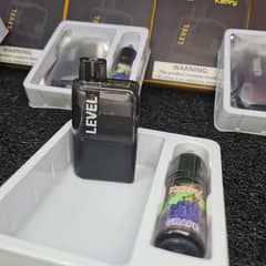 Level device pod + vape  used ha lakin bilkul new