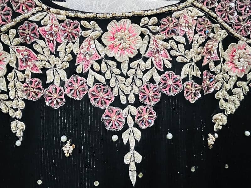 3 piece fully embellished hand work (ada work,tilla,thread work) 1