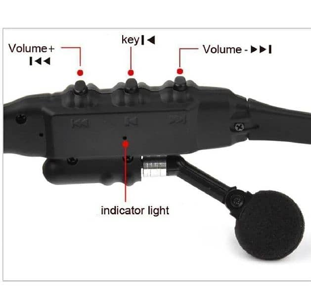 Cycling glasses with earphone and mic 2