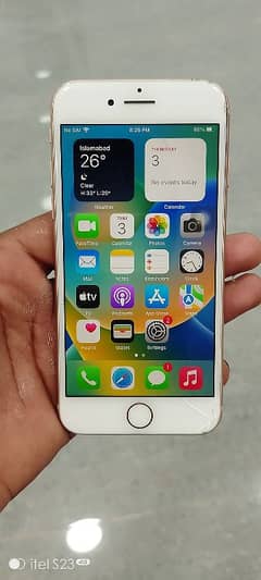 I phone 8 64 GB non pta ha front back cracker ga original panel