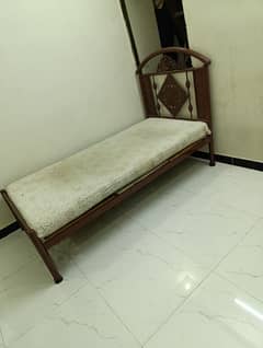 single bed iron mattress ke sath Lohe ka ped