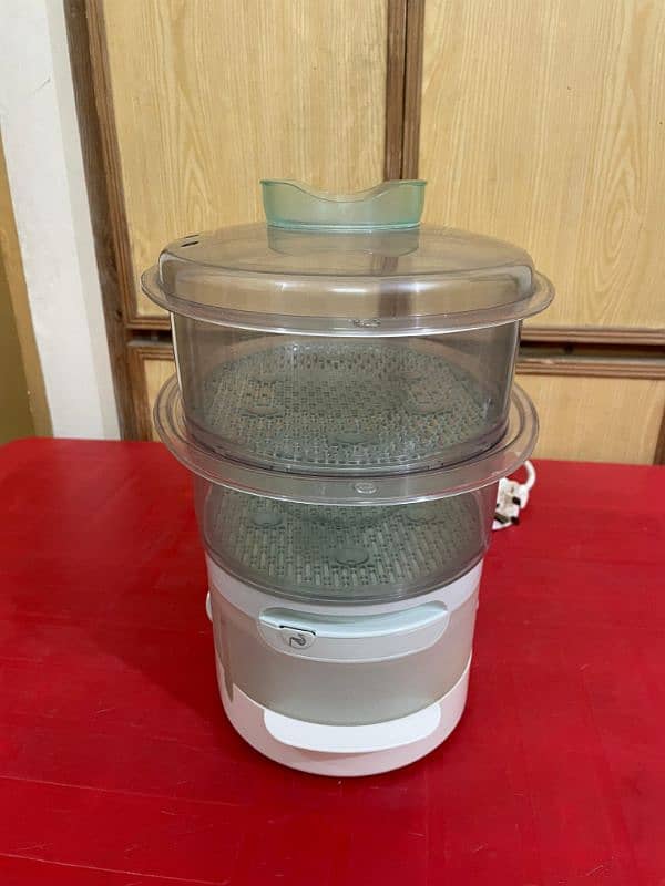 Tefal 2 Tier Electric Food Steamer / Steam Cooker 2