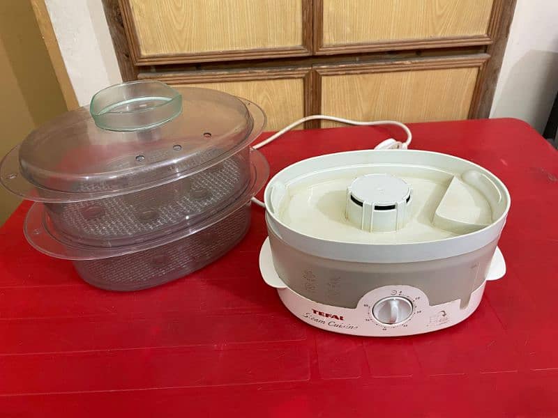 Tefal 2 Tier Electric Food Steamer / Steam Cooker 4