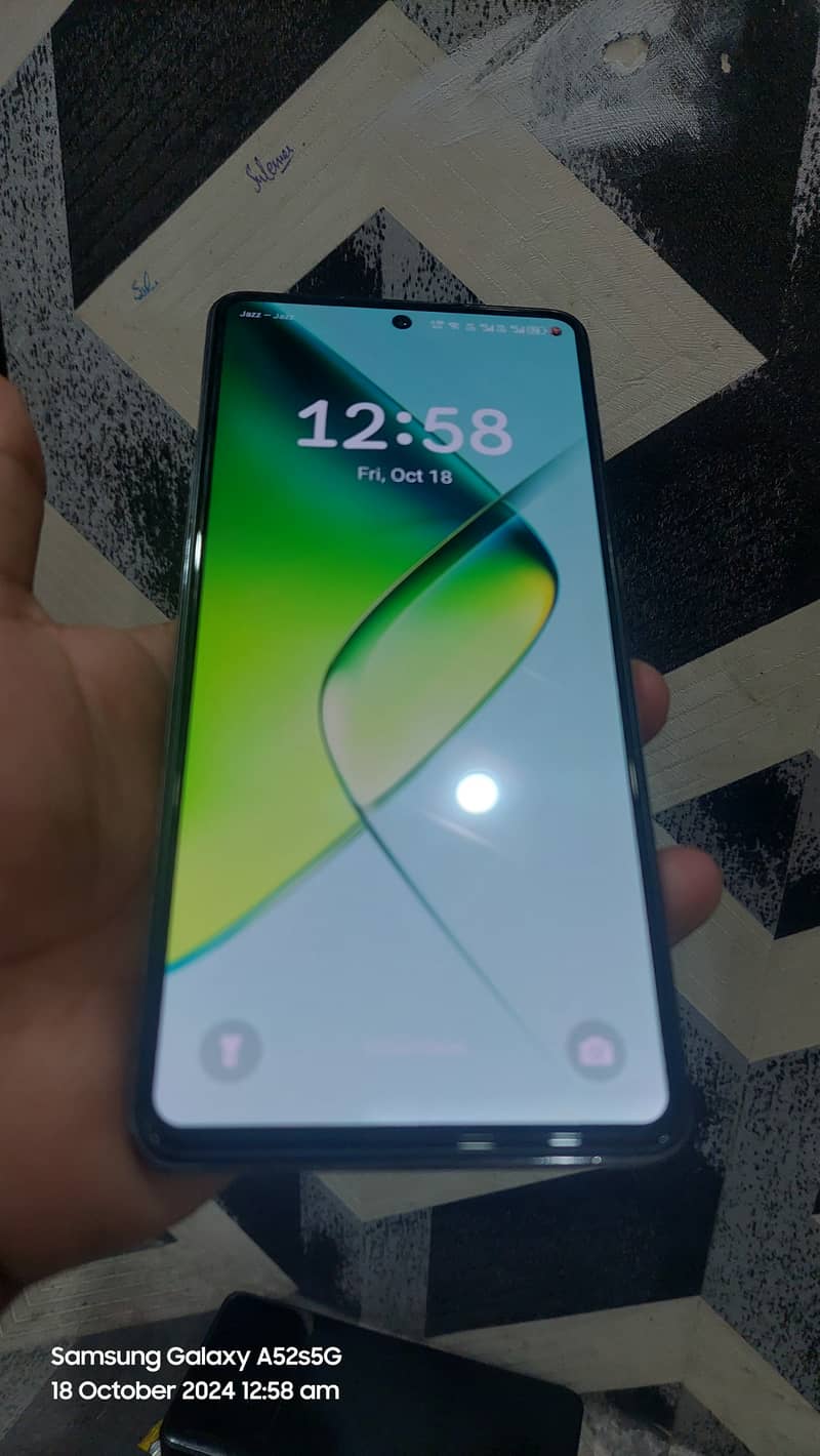 infinix note 30 pro 8+8/256 wireless ke sath 43500 3