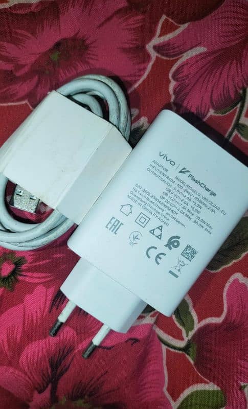 Vivo 80 wat charger original box wala 03129572280 0