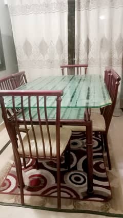 6 chair dining table