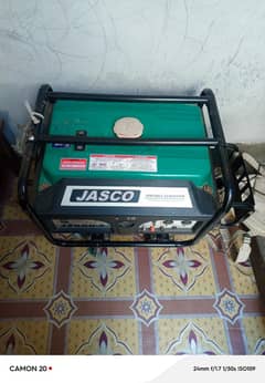 2.5 KVA JASCO Slightly used generator with 1 month use. (10/10)