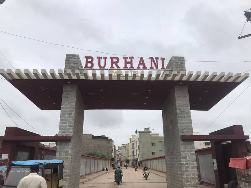 Excellent 3 side Corner West Open Plot in Burhani Society 5