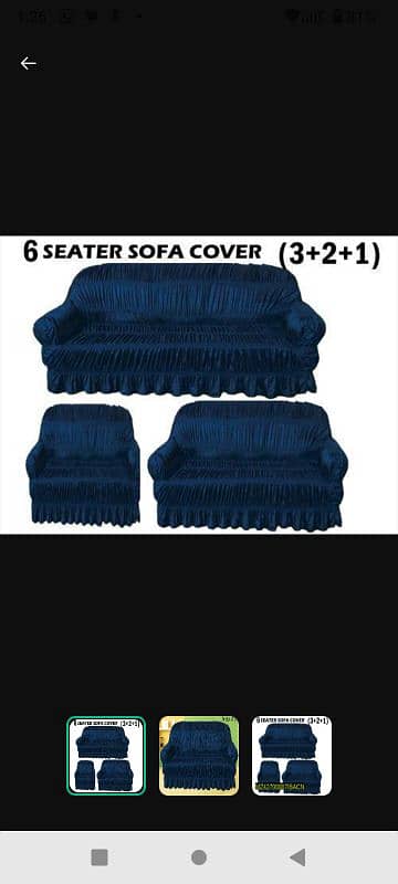 All type of sofa covers available 9