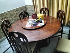 Dinning Table with 6x chairs