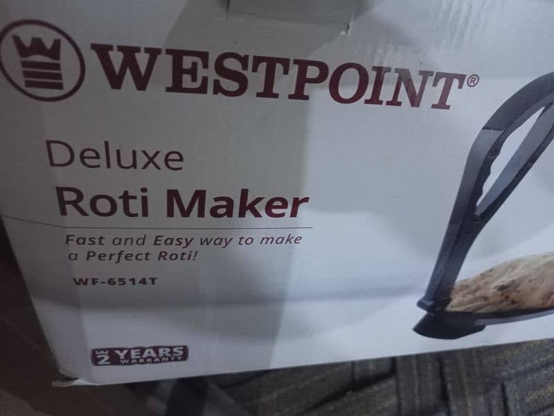 Roti maker west point 1