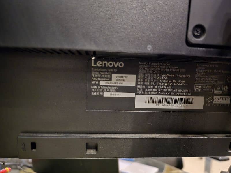 24-inch boderless Lenovo 1080p 3