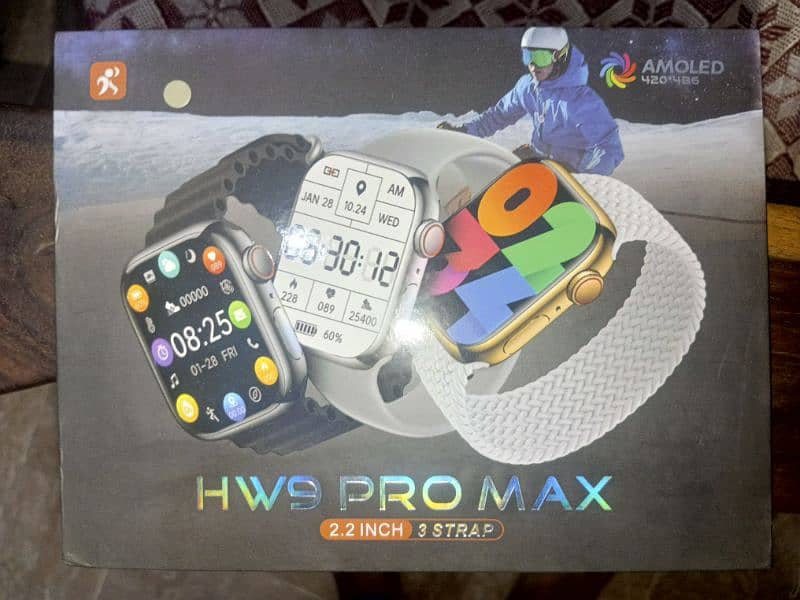 HW9 PRO MAX AMOLED DISPLAY 3