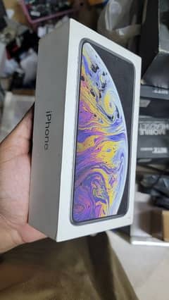 iPhone XS Max 64gb PTA Approved white 81% bat O3OO55O55I9