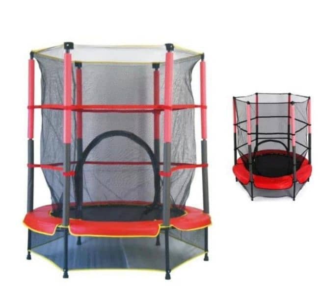 Trampoline jumping 1