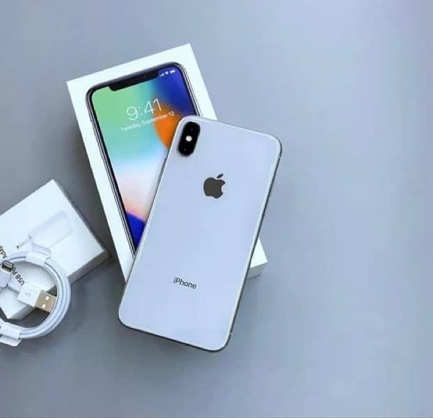 i phone x 256GB full box pTA approved 0