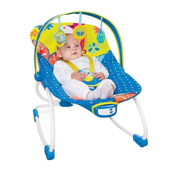 Mastela Baby Musical Bouncer Owl Blue 2