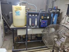 running RO plant for sell good condition