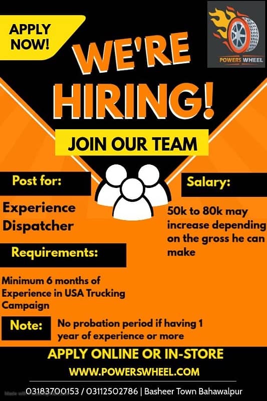 Need Dispatchers on Urgent Basis 0