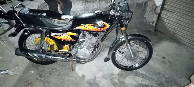 Honda CG 125 2021 9 month Karachi number 2