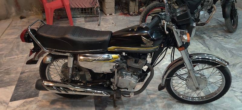 cg 125 2021 special edition Karachi registered 2