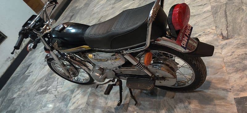 cg 125 2021 special edition Karachi registered 4