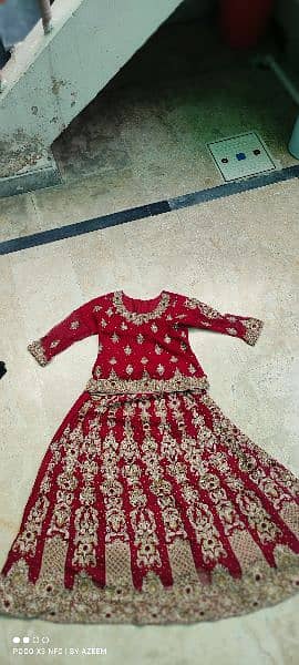 Luxury Bridal Lehnga Fresh [ONE TIME USED] 3