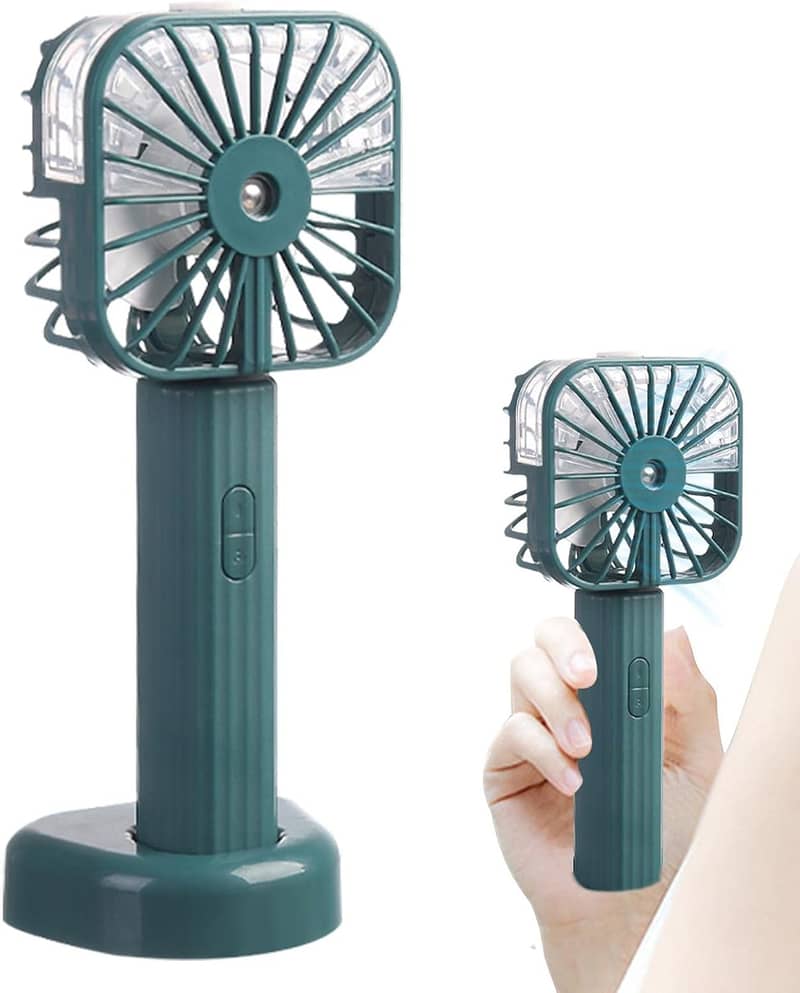 Solar Camping Fan Portable Rechargeable Foldable Hangable Power Bank 19