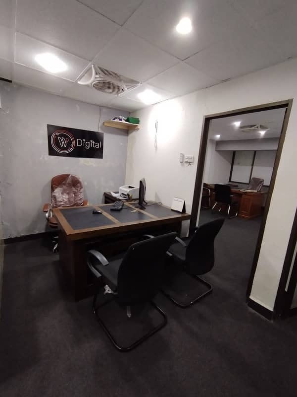 1100 Sq Ft Commercial Office For Rent Gulshan e Iqbal Main University Road 1