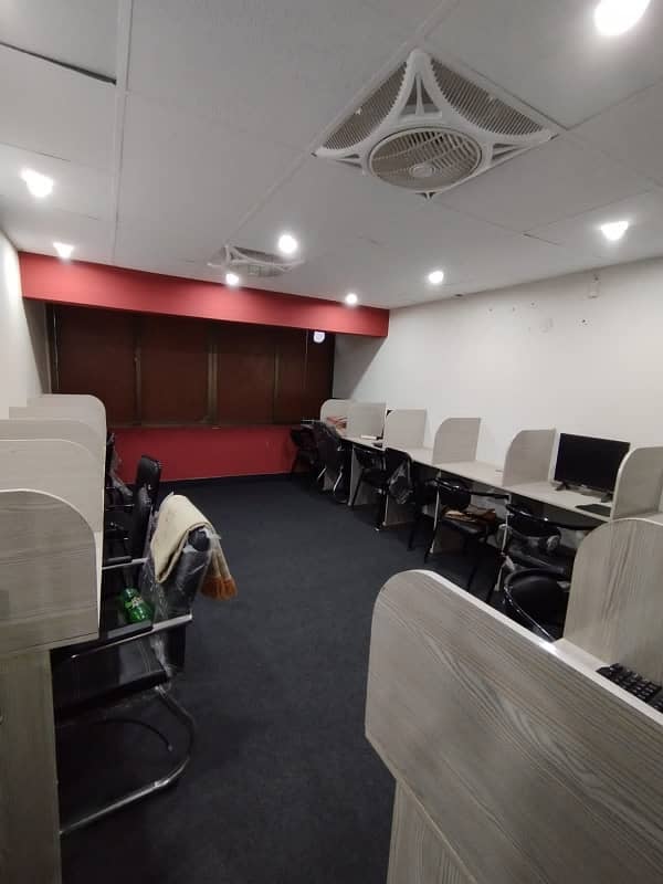 1100 Sq Ft Commercial Office For Rent Gulshan e Iqbal Main University Road 10