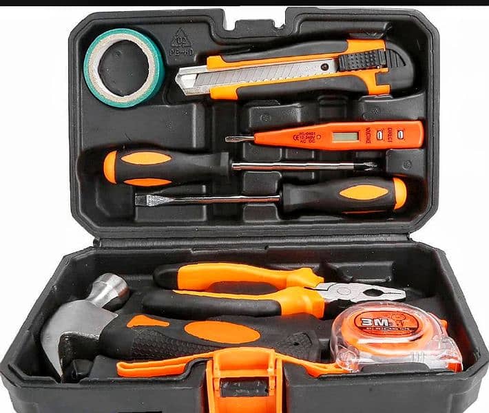 9 PCs Tool kit box 1