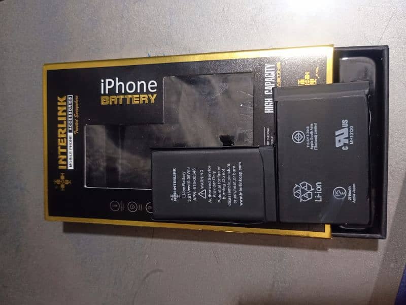 iphone x battery 100 health for urgent sale 2