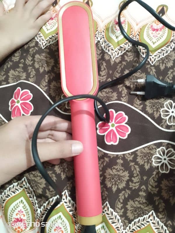 Hair comb straightner 1